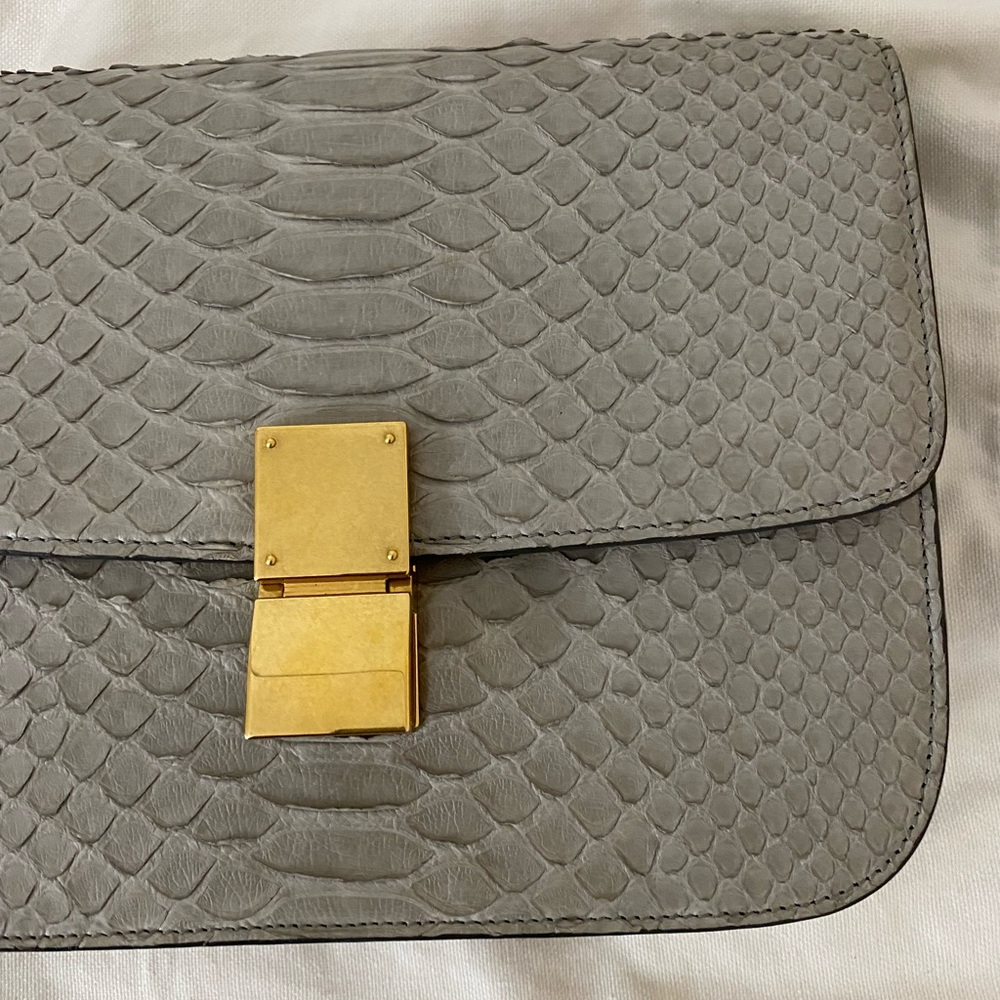 Celine Medium Python Classic Bag - image 3